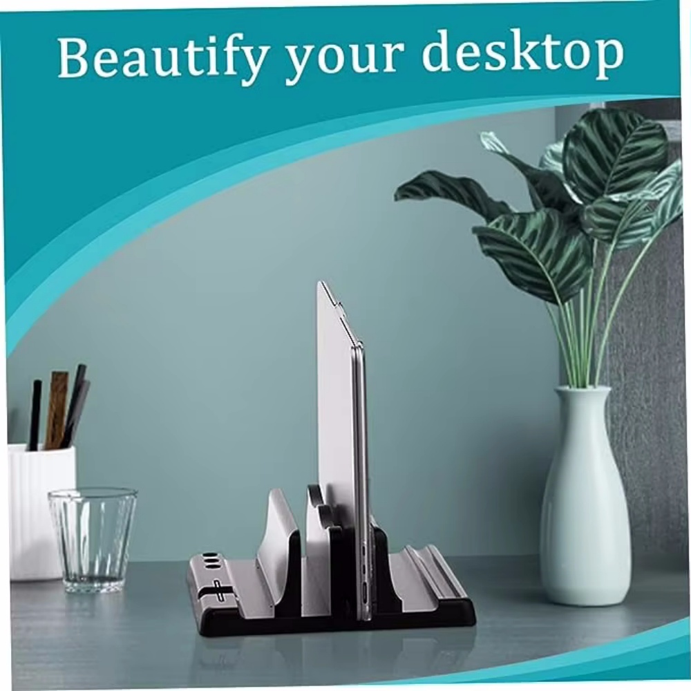 Laptop Accessories Gadgets - 조정 가능한 수직형 노트북 스탠드, 폭