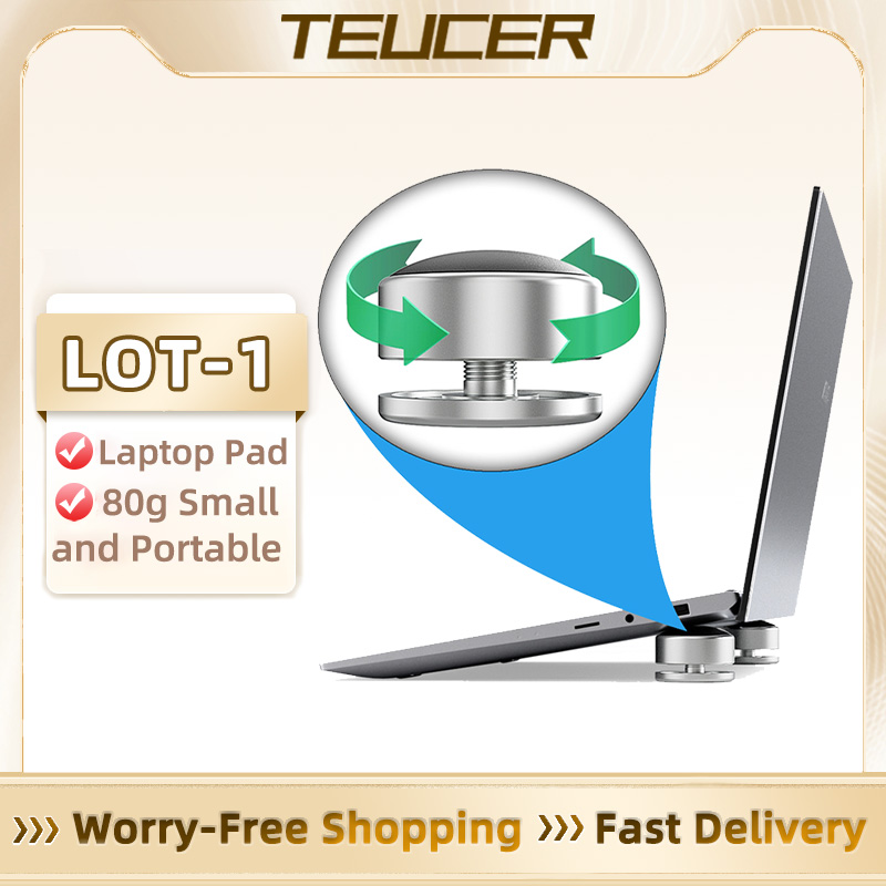 Laptop Ergonomic Accessories - TEUCER LOT-1 노트북 스탠드, 휴대용 냉각