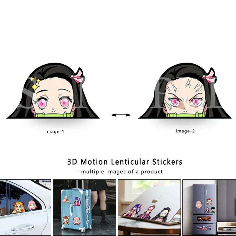 Kamado Nezuko 악마 슬레이어 3D 렌즈 애니 - Laptop Accessories Parts 리뷰 및 가격