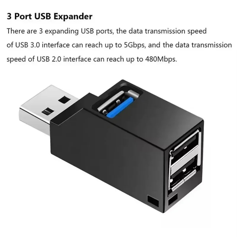 USB 3.0 2.0 회전식 3 포트 허브 분배기, P - Laptop Accessories Gadgets 리뷰 및 가격