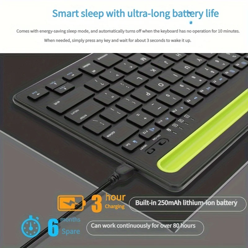 안드로이드/iOS/윈도우 시스템과 호환되는 블루투스 키 - Laptop Ergonomic Accessories 리뷰 및 가격