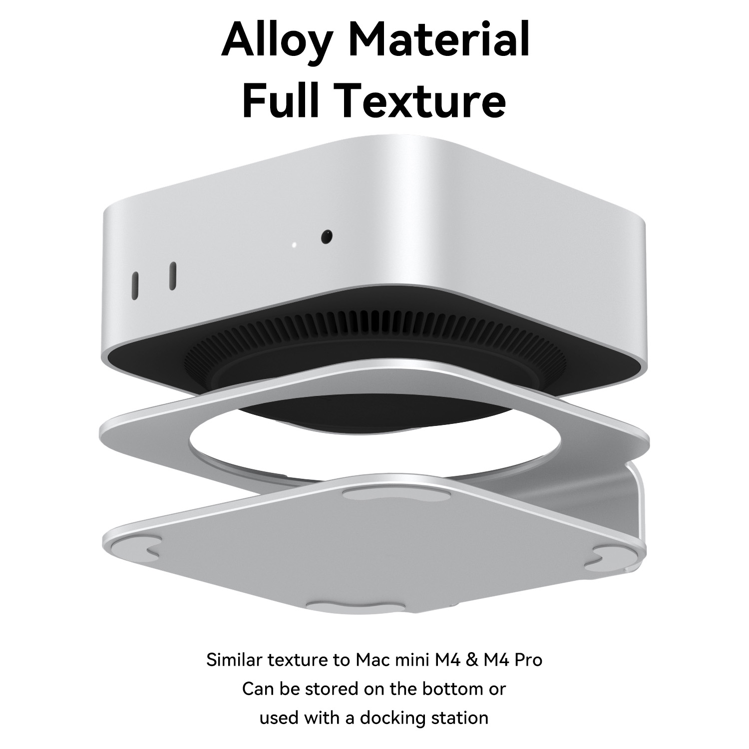 Colorii Mac Mini M4/M4 Pro용 데스 - Mac Laptop Accessories 리뷰 및 가격