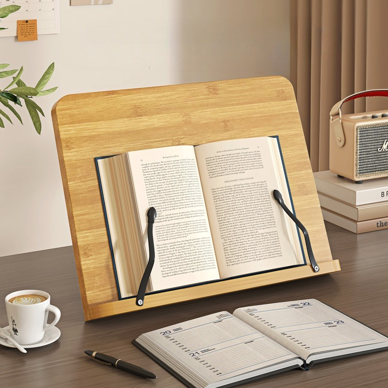 나무 독서대, 다기능 노트북 거치대, 8단계 높이 조절 - Laptop Ergonomic Accessories 리뷰 및 가격