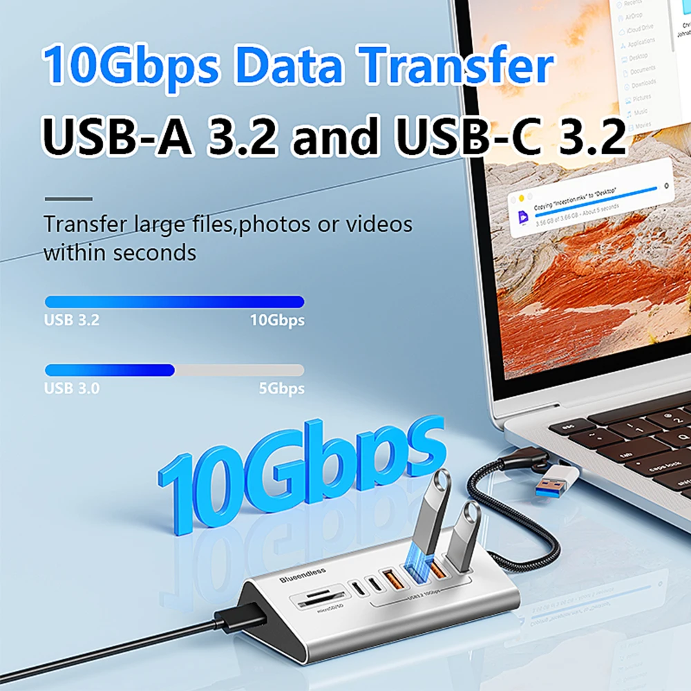 KEBIDUMEI 10Gbps USB 3.2 GEN 2 - Mac Laptop Accessories 리뷰 및 가격