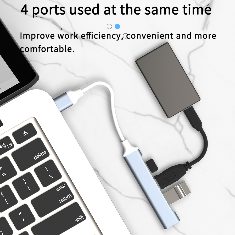 USB C 허브 3.0 유형 C 3.1 3/4 포트 멀 - Mac Laptop Accessories 리뷰 및 가격