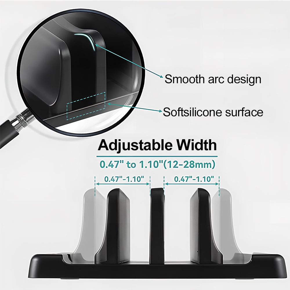 사무실용 ABS 노트북 스탠드 수직형으로 데스크탑 공간 - Laptop Accessories Parts 리뷰 및 가격