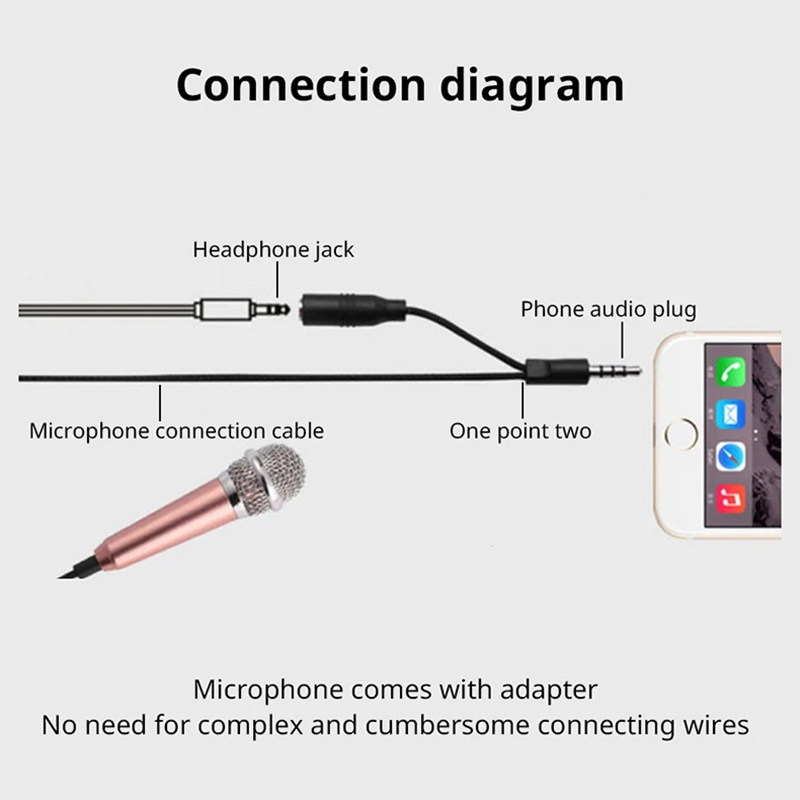 미니 휴대용 3.5mm 스테레오 스튜디오 마이크 KTV - Laptop Accessories For Programmers 리뷰 및 가격