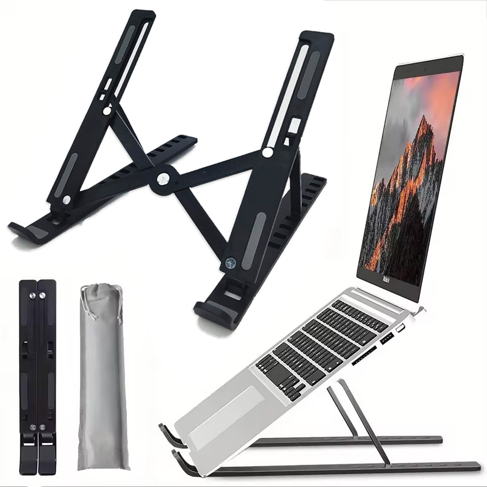 접이식 노트북 스탠드 조정 가능한 휴대용 접이식 브래킷 - Mac Laptop Accessories 리뷰 및 가격