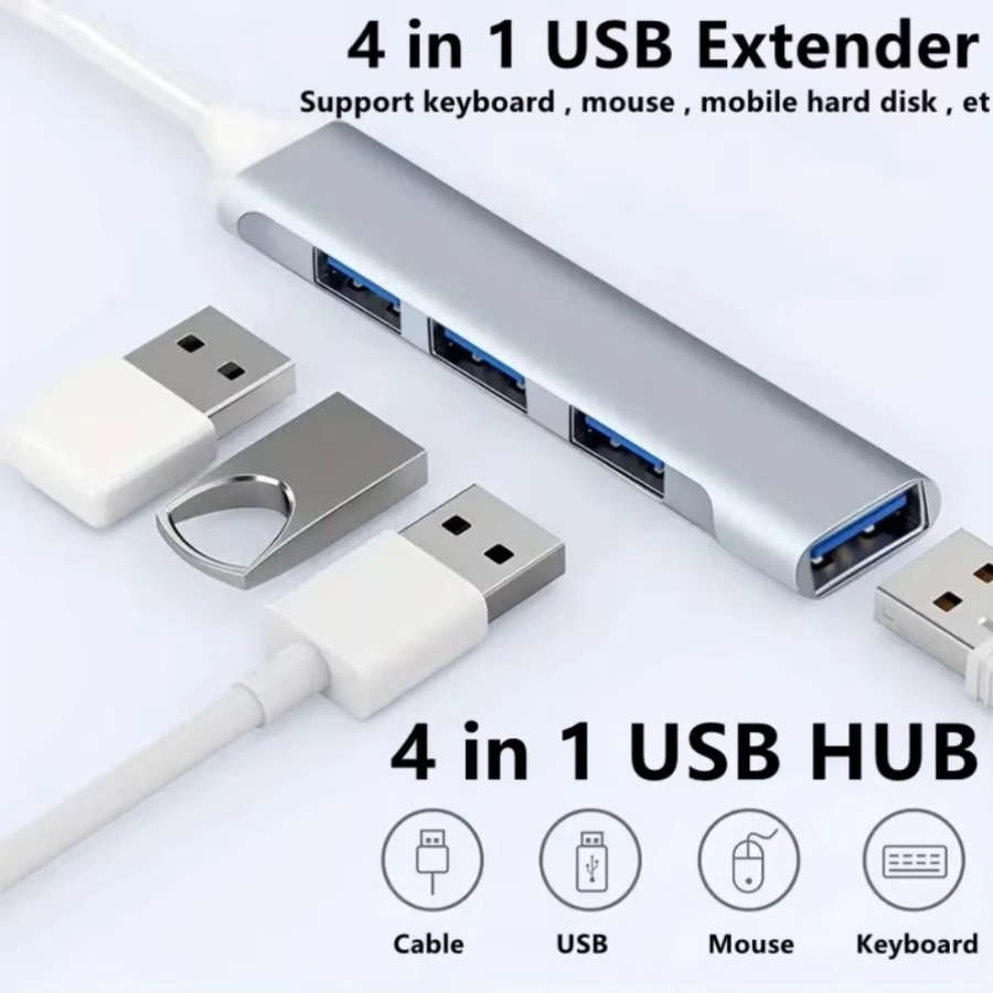 4 in 1 USB 허브 USB-C 허브 4포트 USB - Mac Laptop Accessories 리뷰 및 가격