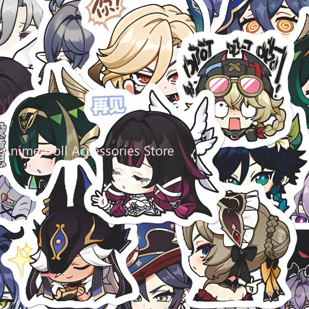 64PCS Genshin Impact Moon Maid - Laptop Original Accessories 리뷰 및 가격