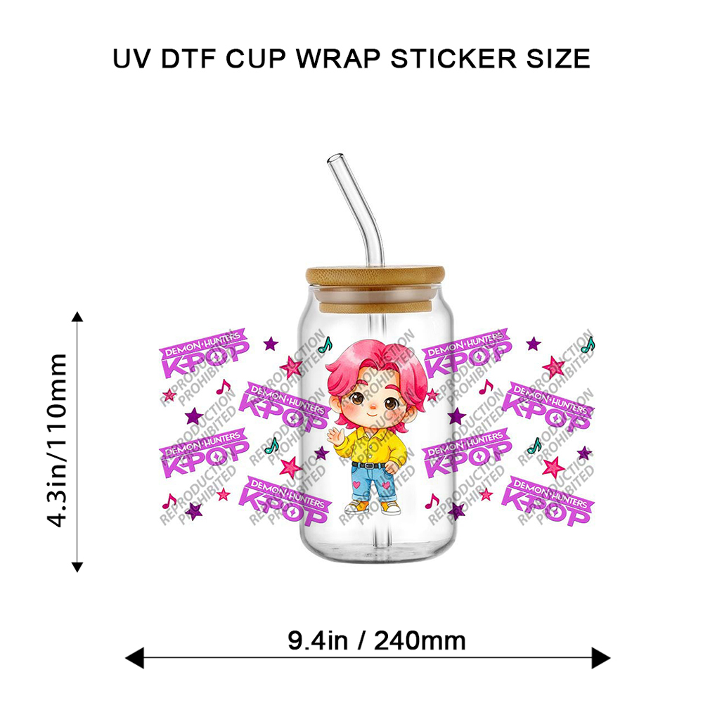 K-POP Vibes 컬렉션 16oz 리비 캔 트랜스퍼 - Laptop Accessories Parts 리뷰 및 가격